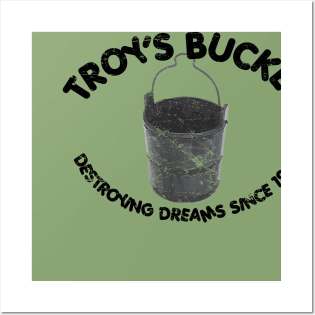 Troy's Bucket Wall Art by geekbias